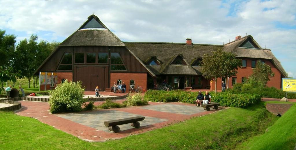 Ferienhäuser Fischerweg Dornumersiel Exterior foto