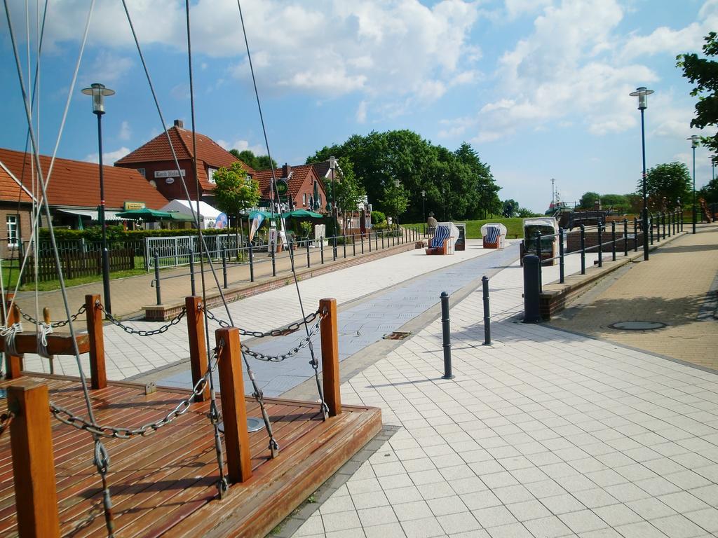 Ferienhäuser Fischerweg Dornumersiel Exterior foto